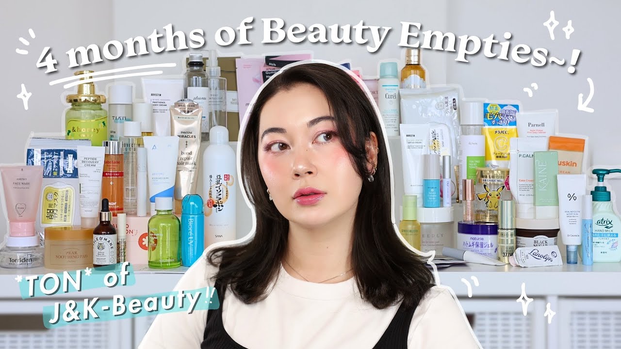 J & K-Beauty Empties~ 4 months worth of product! [2024 Q4]