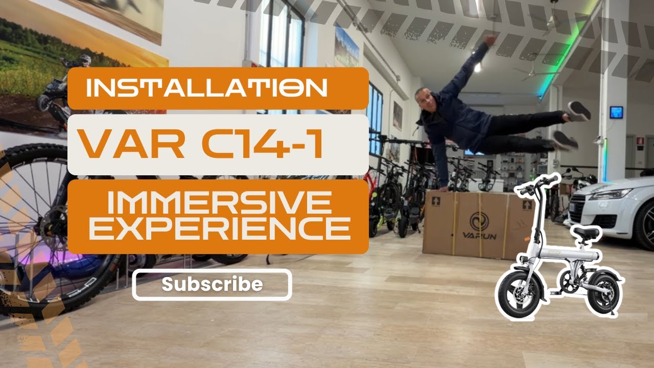 Immersive Experience: Installation of VARUN C14-1#mtbreview #automobile #ebike