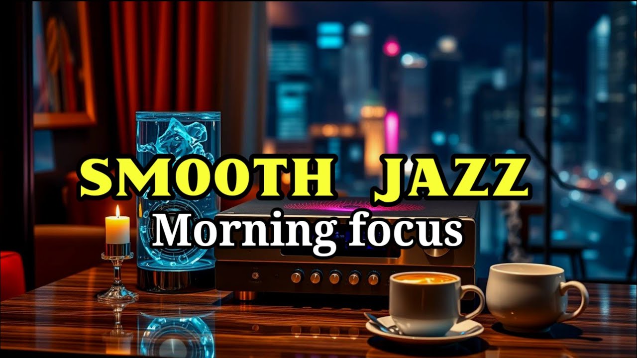 Smooth Jazz Morning Focus ☀️ Cafe Music for Work and Study