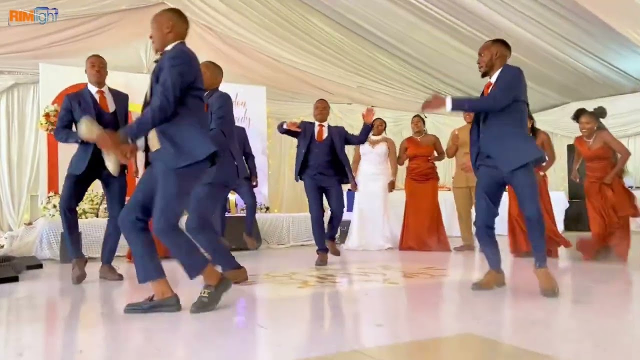 Bridal Party dances Zim Weddings 2024