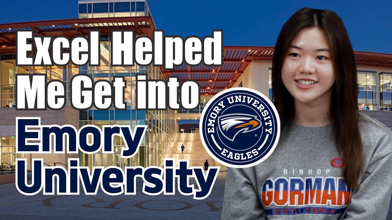 Excel Academy helped me get into Emory University  | Class of 2028