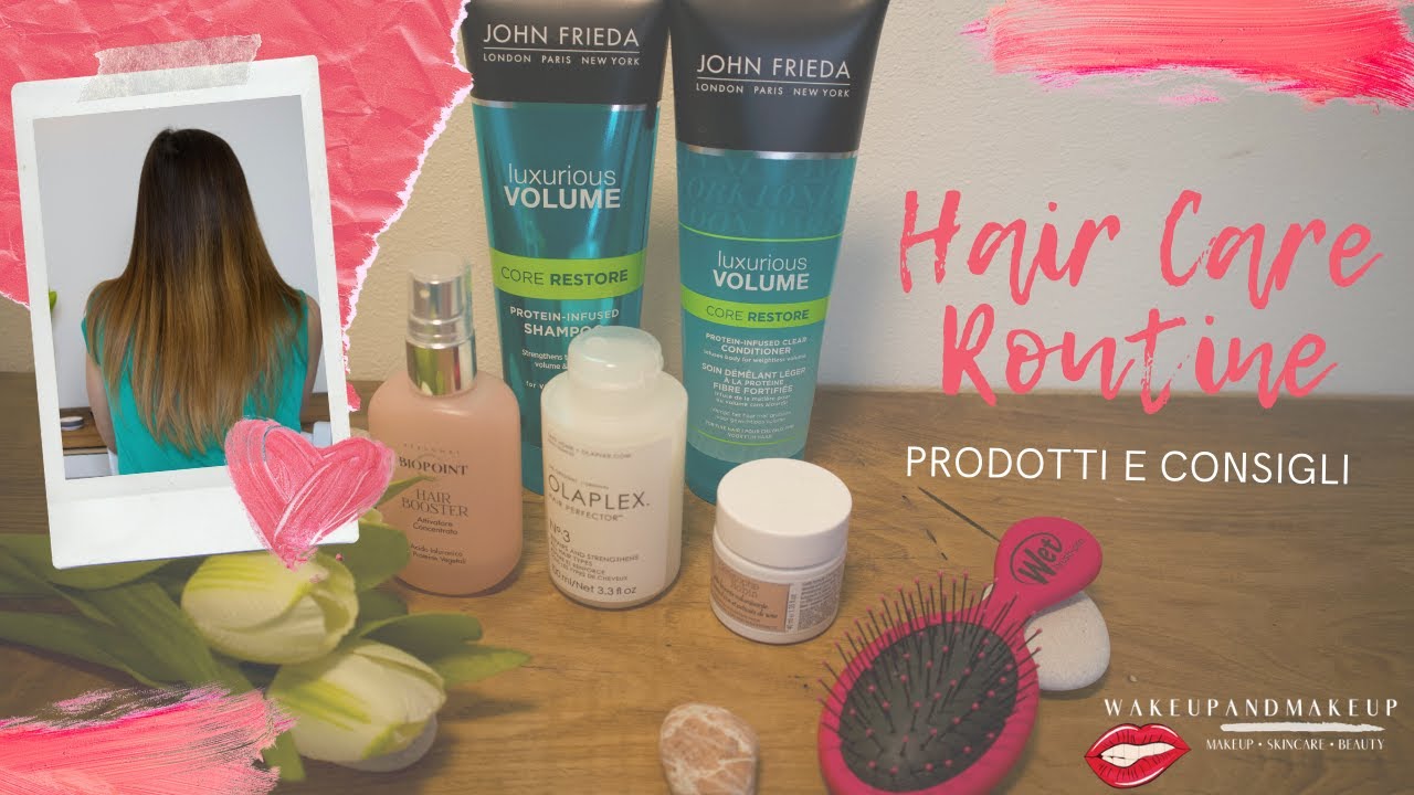 HAIR CARE ROUTINE: Come mi prendo cura dei miei capelli | WAKEUPANDMAKEUP