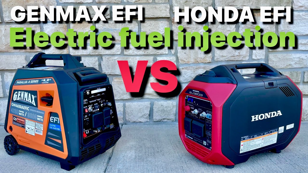 Компактные электрические генераторы с впрыском топлива HONDA 3200i и GENMAX 4600i прошли испытани...