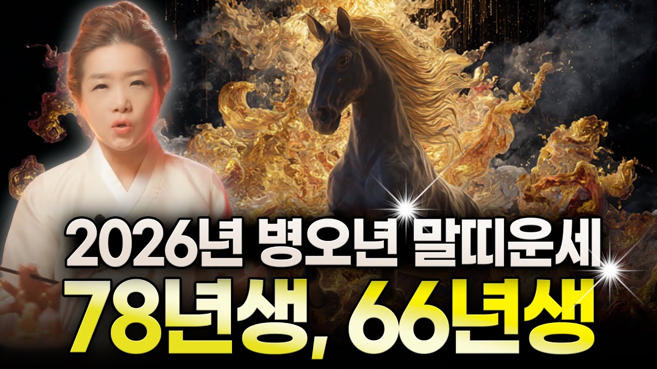 [모음영상] 2026년 신년운세, 1978년생(무오생) , 1966년생(병오생) 말띠운세, 눈물의 배신 끝! 숨겨져왔던 금전,귀인,재물 제대로 터진다! 78년생, 66년생 말띠운세