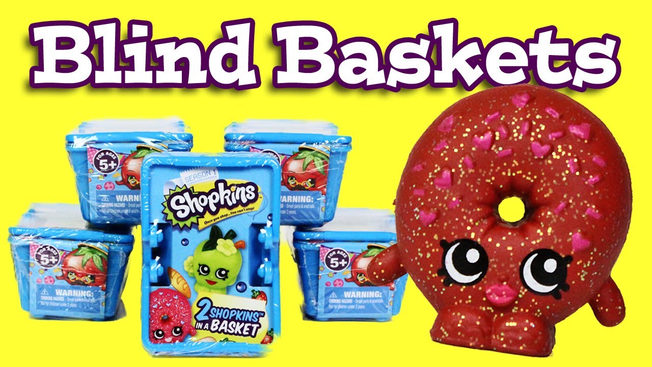 Shopkins Blind Bag Basket Opening