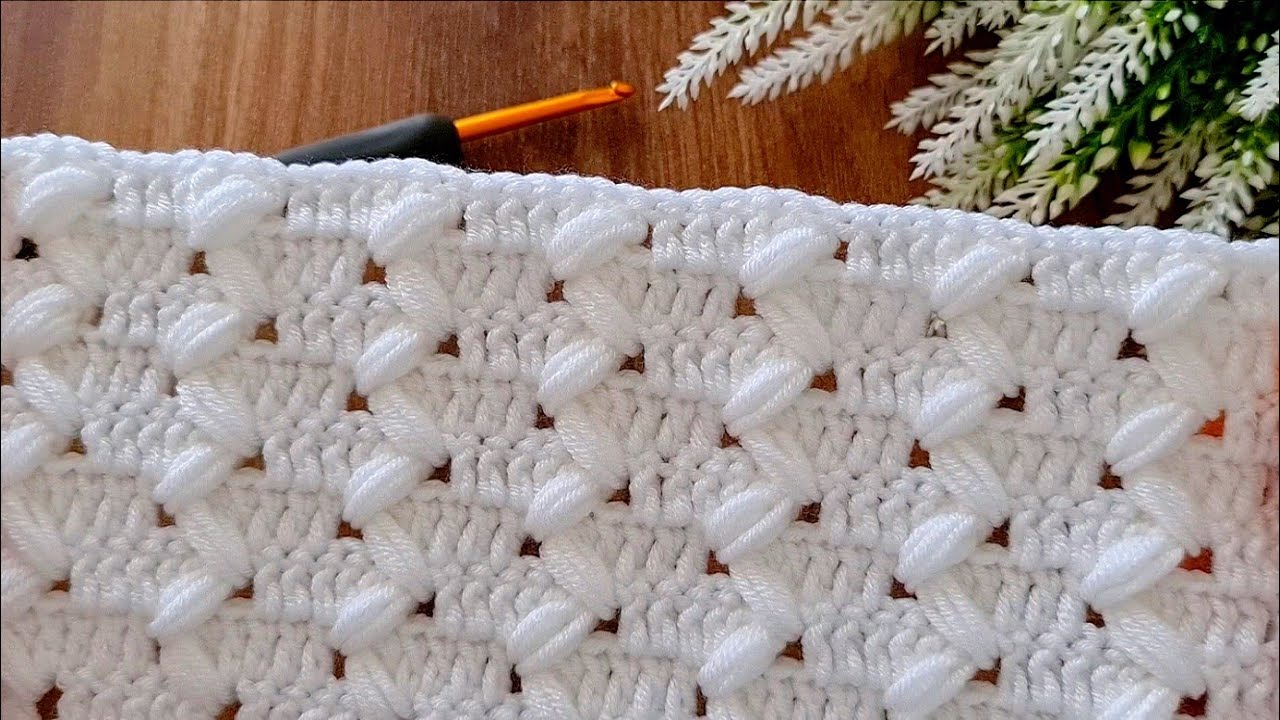 Wow, super easy eye-catching crochet sewing baby blanket bag knitting pattern