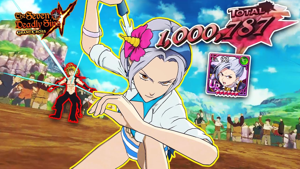 CAN I MAKE JERICHO HIT 1 MILLION DAMAGE IN PVP! | Seven Deadly Sins: Grand Cross