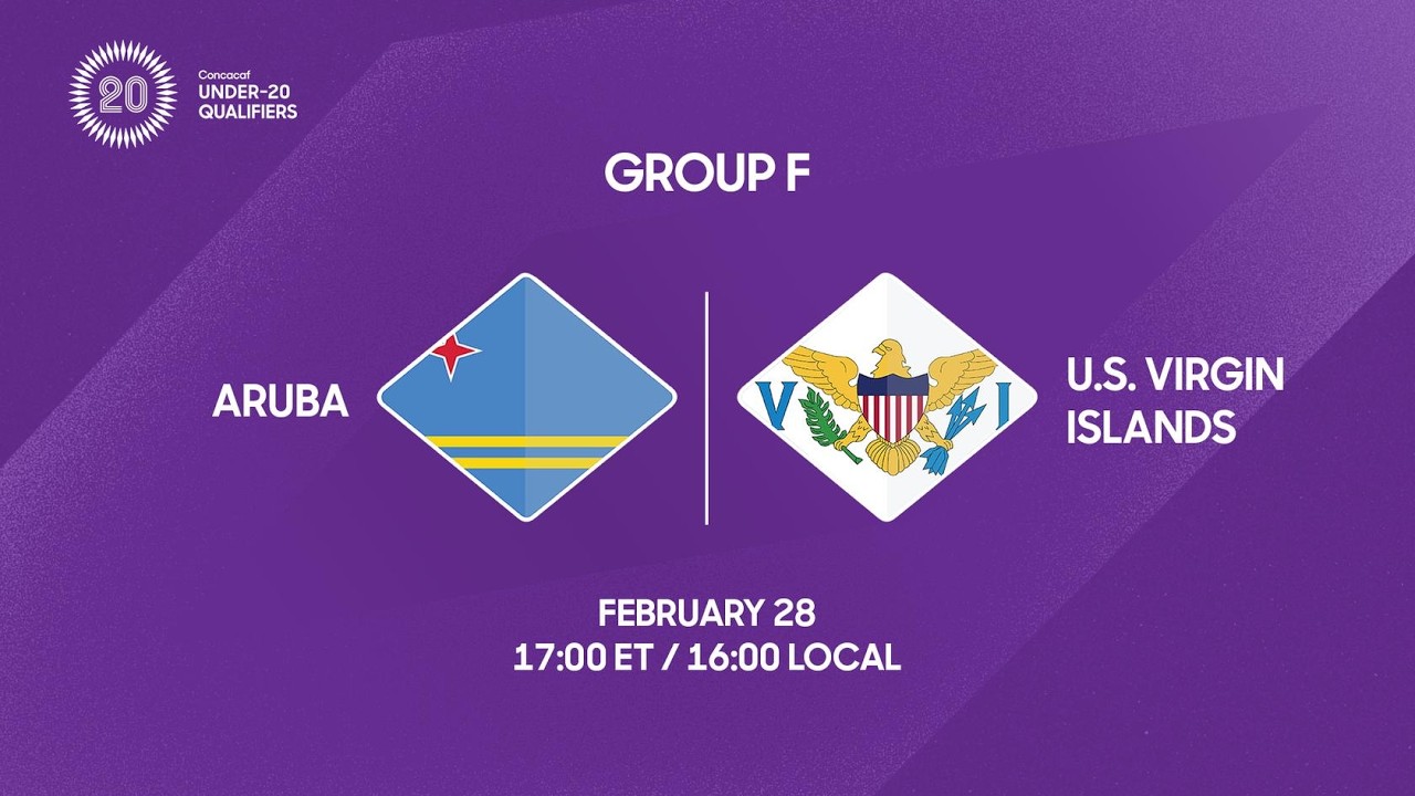 Aruba vs US Virgin Islands | 2026 Concacaf Under-20 Qualifiers