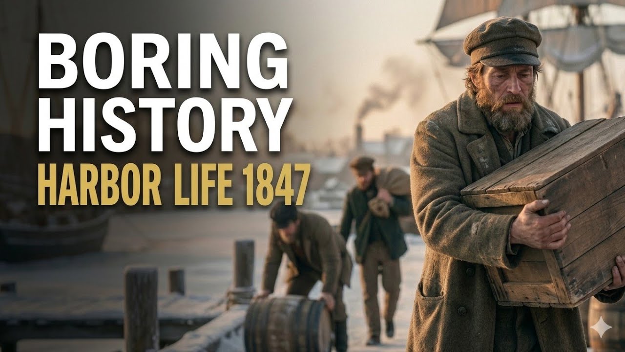 A Freezing Morning with Dockworkers in 1847 | Sleep Story