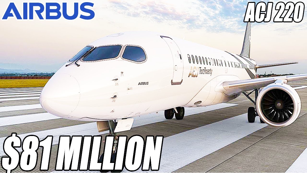 Внутри Airbus ACJ220 стоимостью 81 миллион долларов