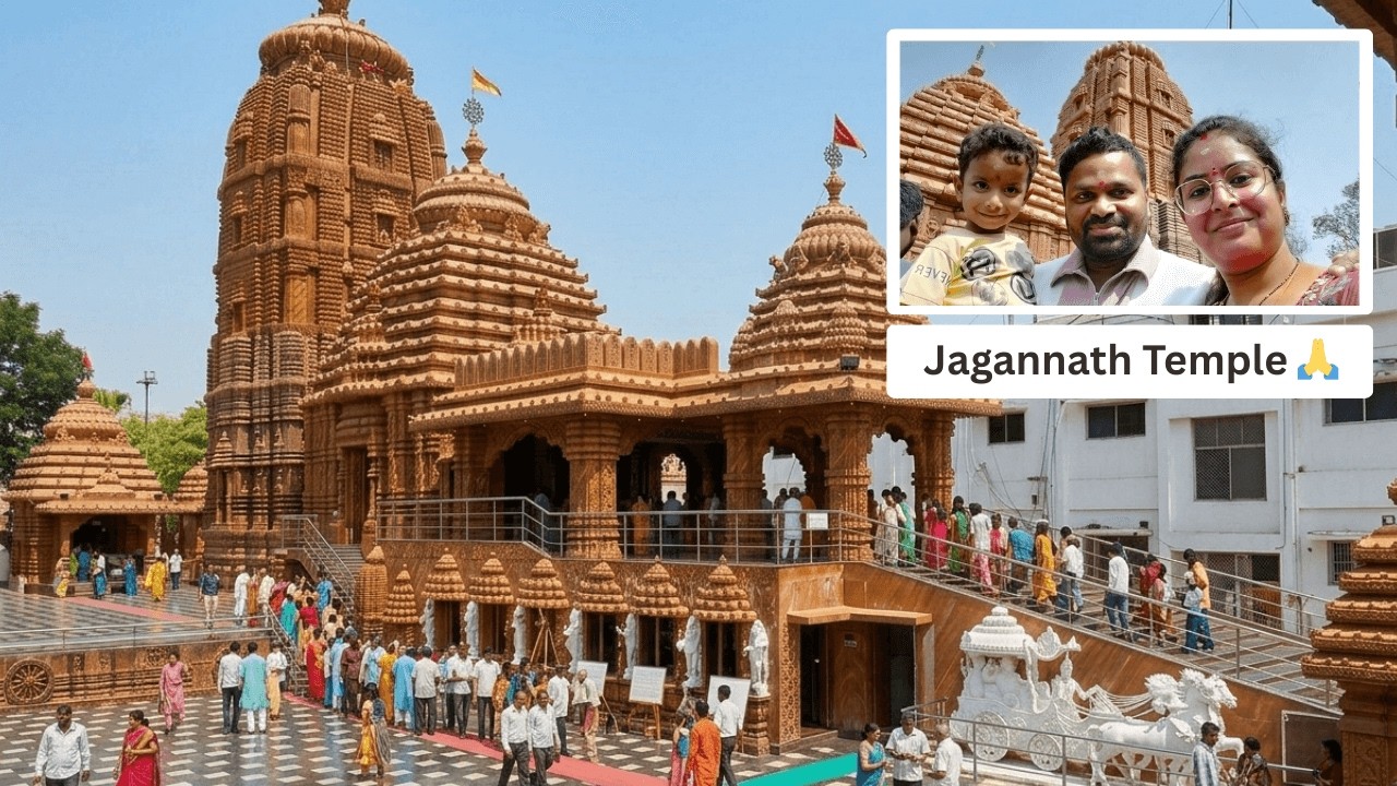 Jagannath Temple Hyderabad Full Darshan | Banjara Hills Temple Tour 🙏