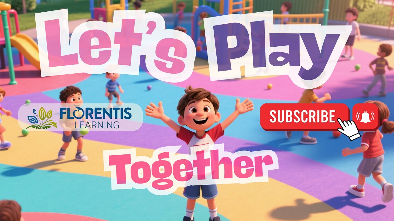 Let's Play Together | Fun ESL Song to Learn English Sports and Games Words for Kids