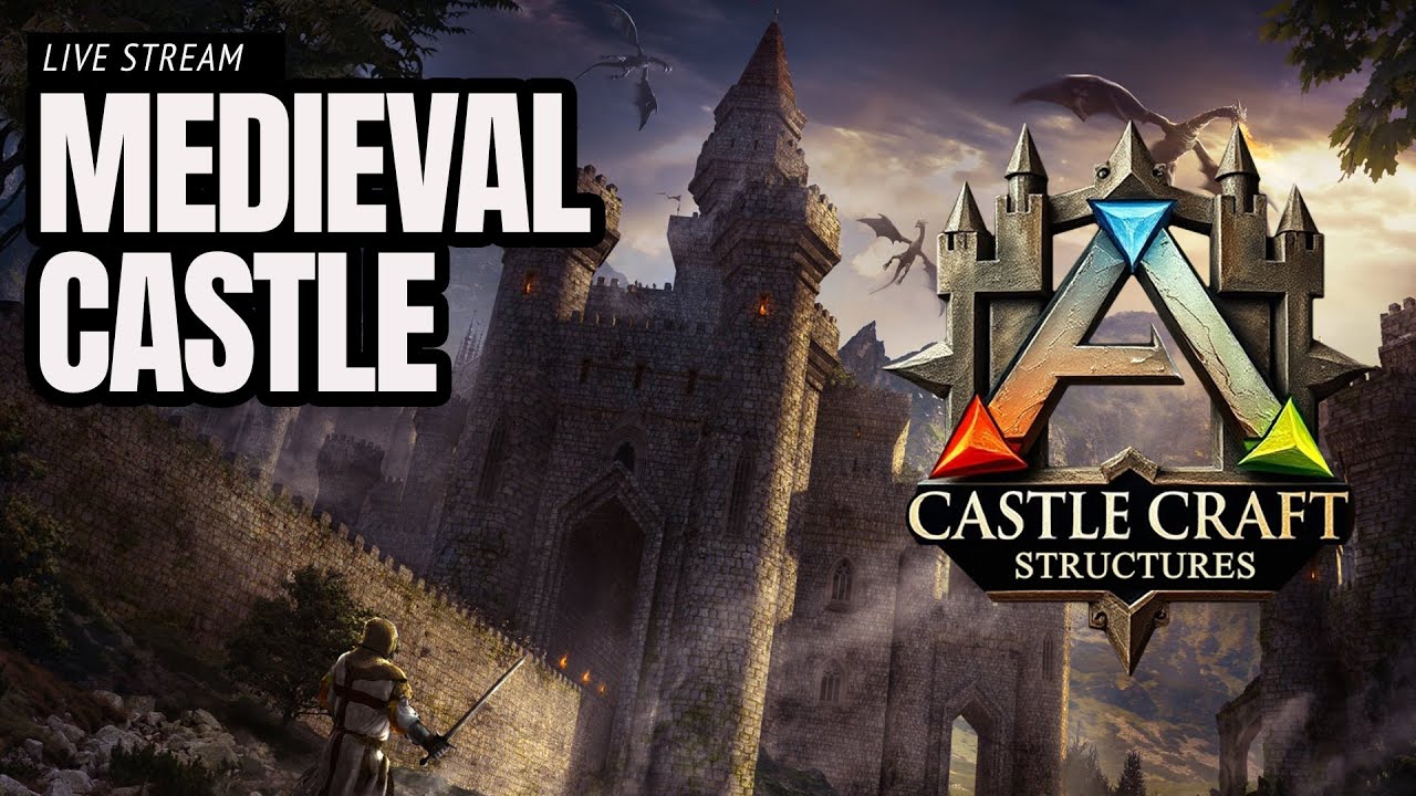 Lets Build A Medieval Castle - Ark Survival Ascended