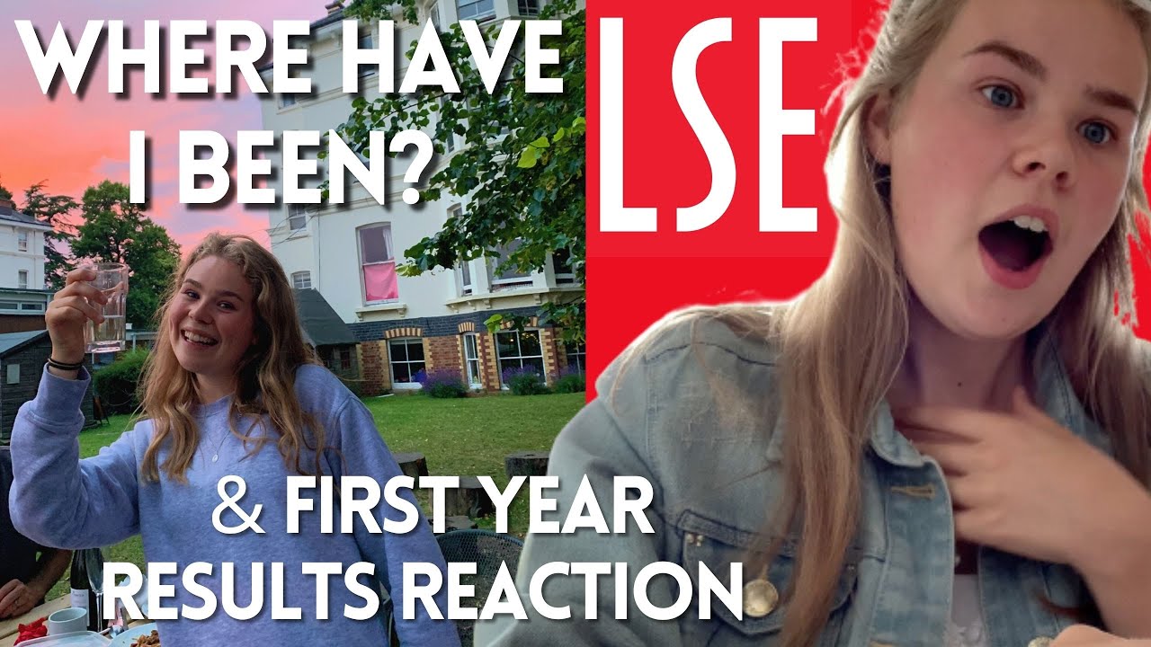 I'M BACK!! OPENING MY FIRST YEAR UNI EXAM RESULTS // GEOGRAPHY STUDENT AT LSE
