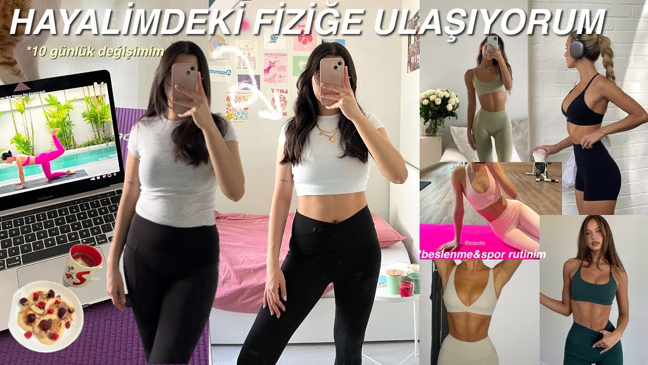 YAZA KADAR HAYALİMDEKİ FİZİĞE ULAŞIYORUM 🌸 beslenme&spor rutinim, nelere dikkat ediyorum
