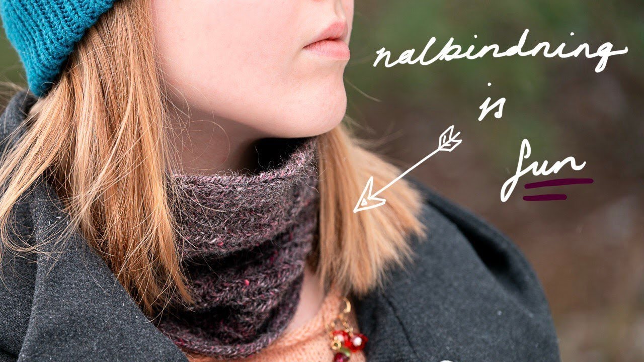 Ancient Crafts: Nalbindning a Cowl