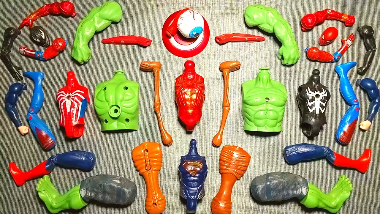 Avengers superhero toys/ venom Spiderman, Hulk & superman
