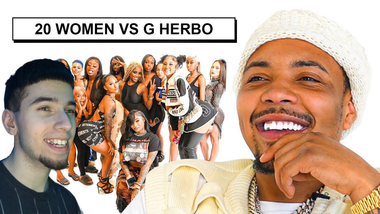 He got STRAIGHT to the point! 20 WOMEN VS 1 RAPPER: G HERBO