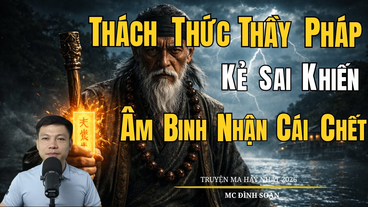 THÁCH THỨC THẦY PHÁP KẺ THAO TÚNG ÂM BINH NHẬN CÁI KẾT | Truyện Ma Đình Soạn - Chuyện Ma Kinh Dị