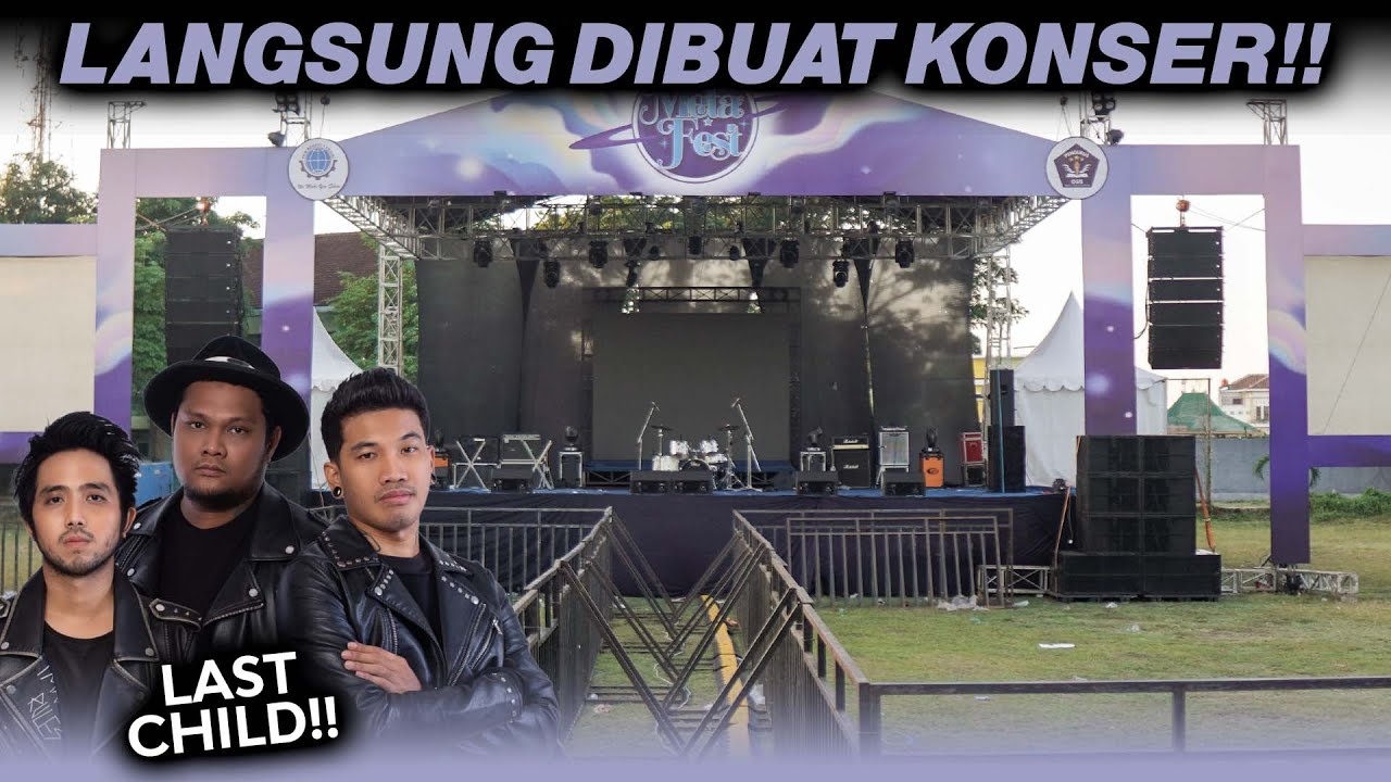 Sound 2 MILIAR milik D'K4N Audio - Langsung Dibuat KONSER LAST CHILD!!!