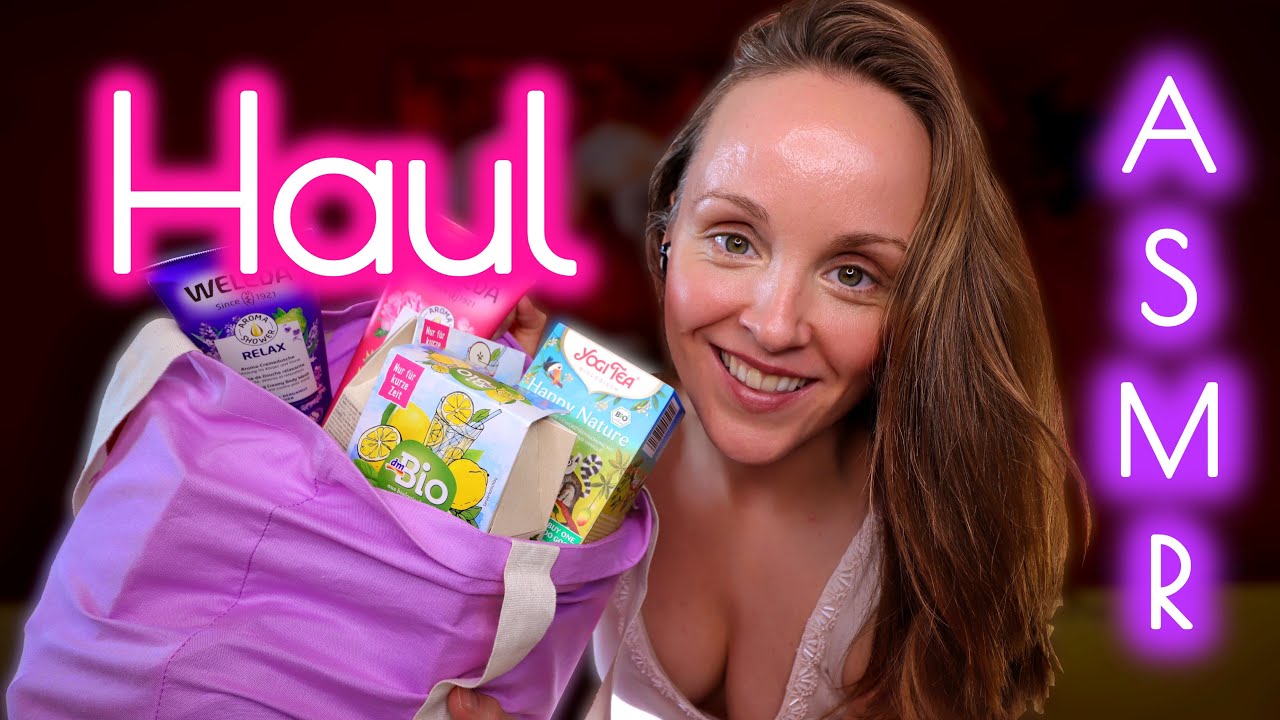 XXL ASMR HAUL MIT TEA TASTE TEST🍵😋🍂🍁 | dm, Rossmann, Bio Company | Weledaprodukte | Sanft Geflüstert
