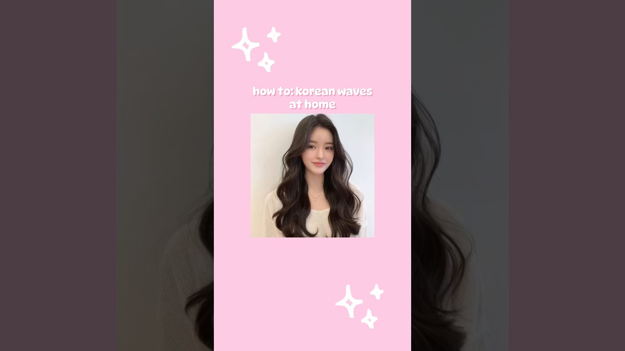 how to do korean waves at home 🤫💖 #howto #korean #shorts