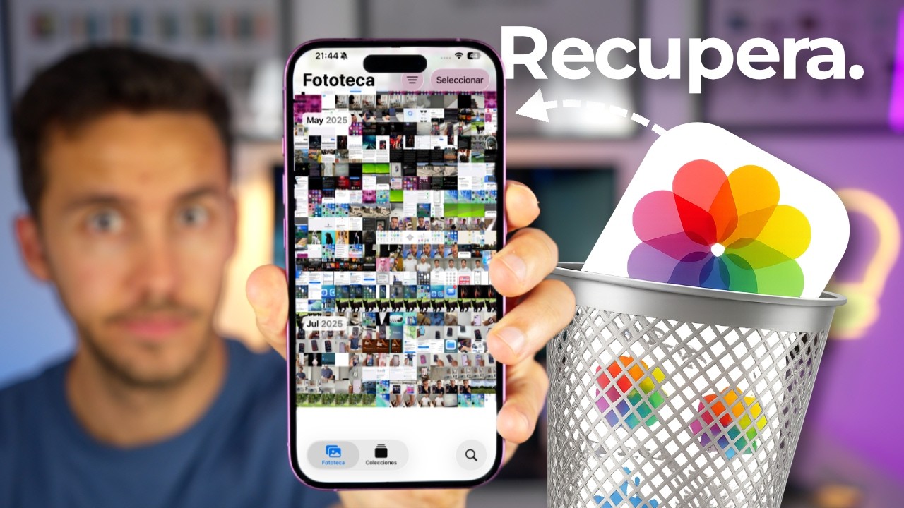 Cómo RECUPERAR FOTOS BORRADAS de iPhone ✅ ¡Haz esto cuanto antes!
