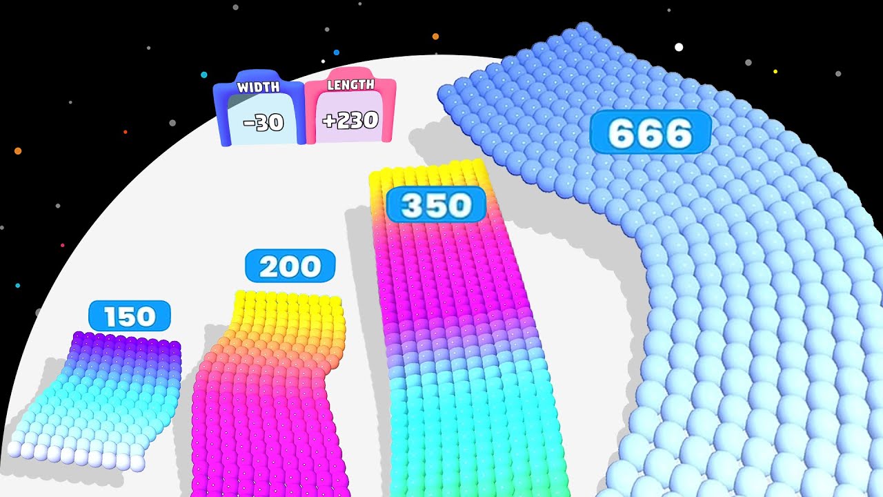 Max Level Canvas! - CANVAS RUN 3D (Satisfying ASMR Math Games) #gameluctus #canvasrun