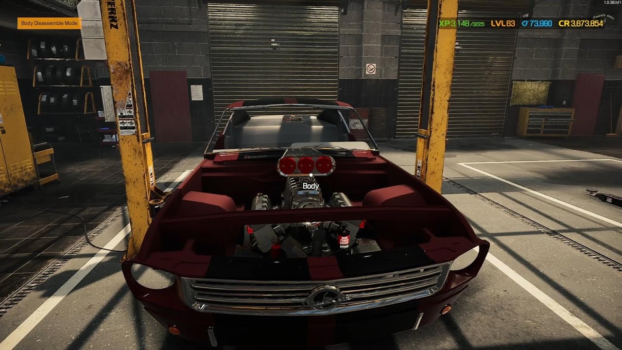 1969 Ford Mustang Fastback Mk1 tuned restoration no music ASMR