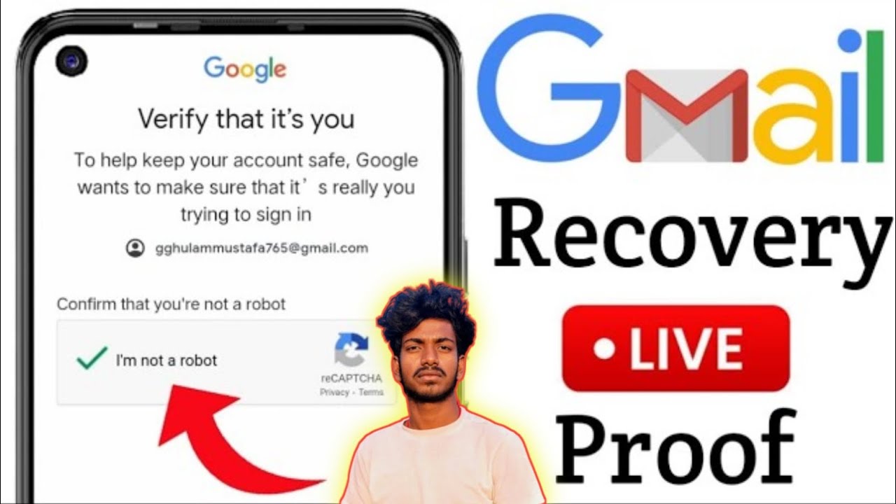 Verify that it's you gmail problem | Verify that it's you I'm not a robot |Gmail login problem 2025