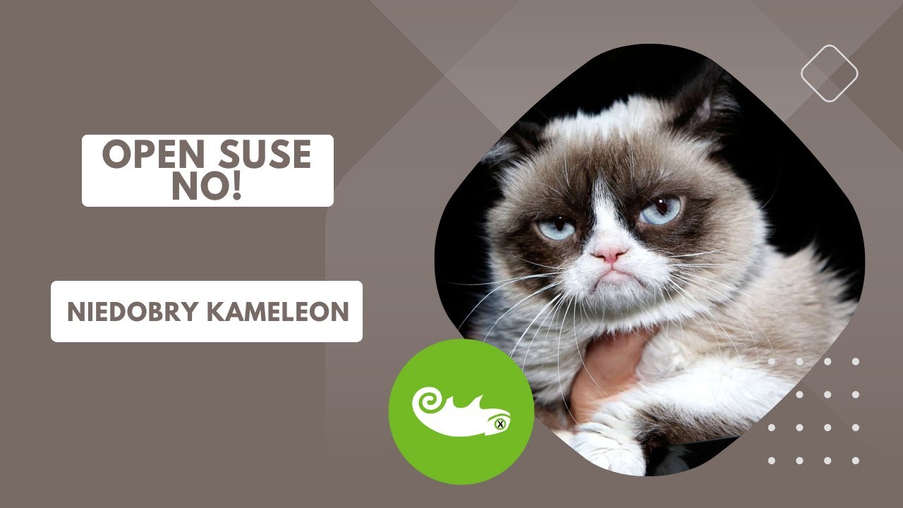 Open Suse 16. Dlaczego? - albo Pan Utuber się ciska jak 3 latek
