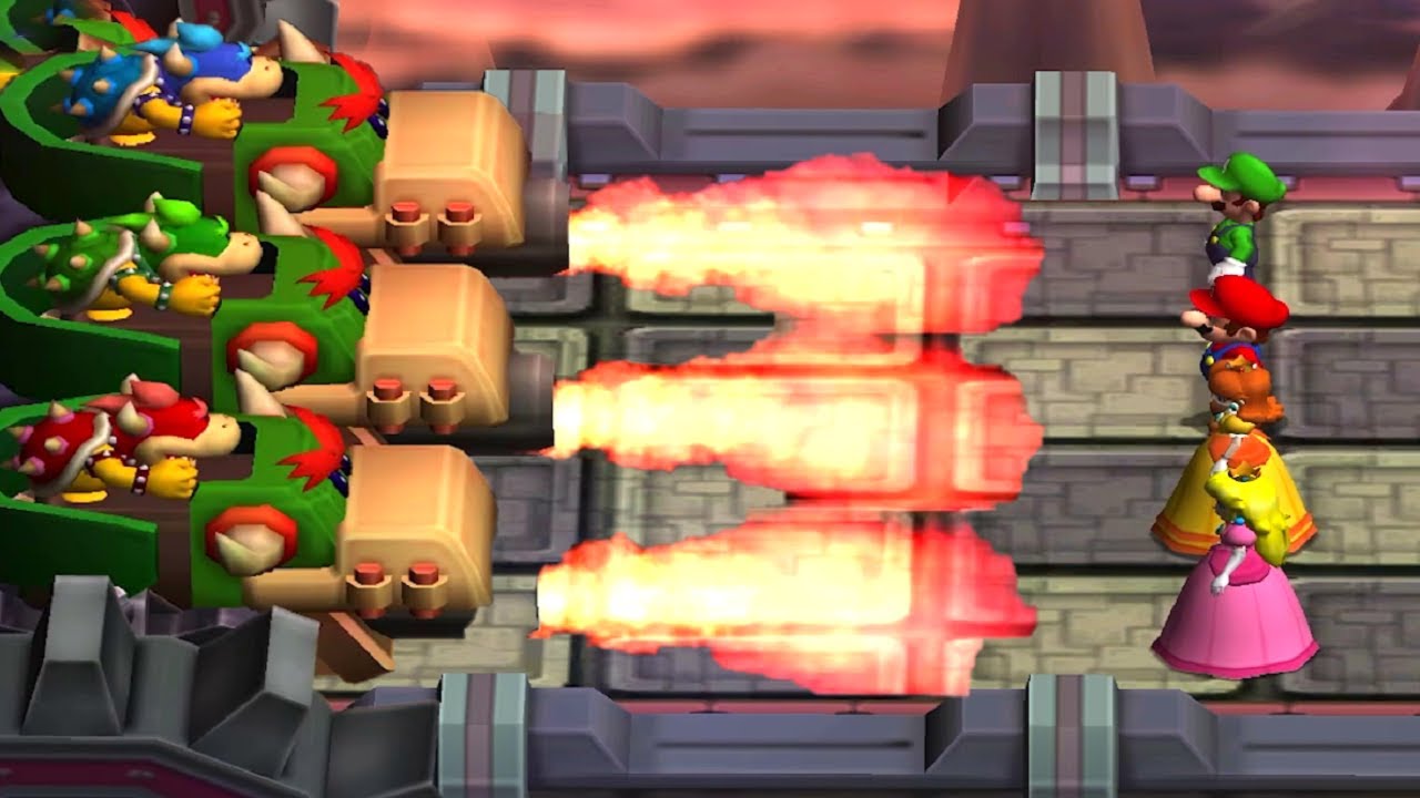 Mario Party 7 - All Bowser Minigames (Master Difficulty)