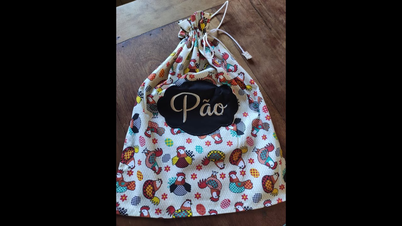 Saquinho Multiuso ou Porta Pão