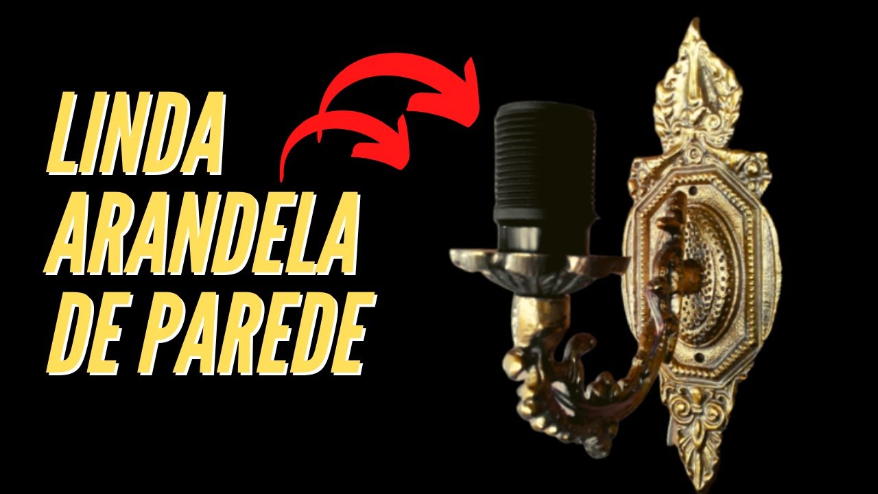 LUMIN&Aacute;RIA DE PAREDE   ARANDELA COLONIAL