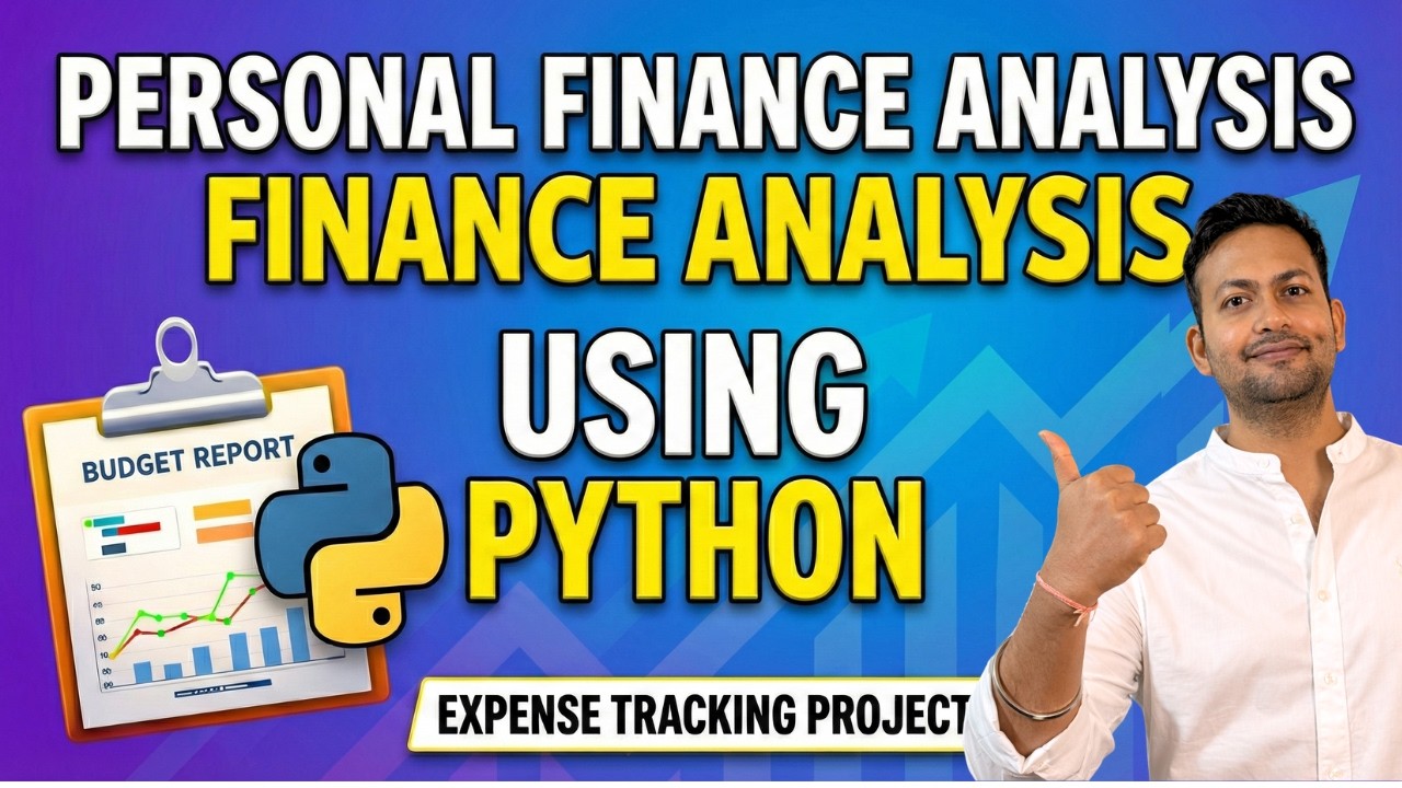Personal Finance Analysis Using Python | Expense Tracking Data Analysis Project