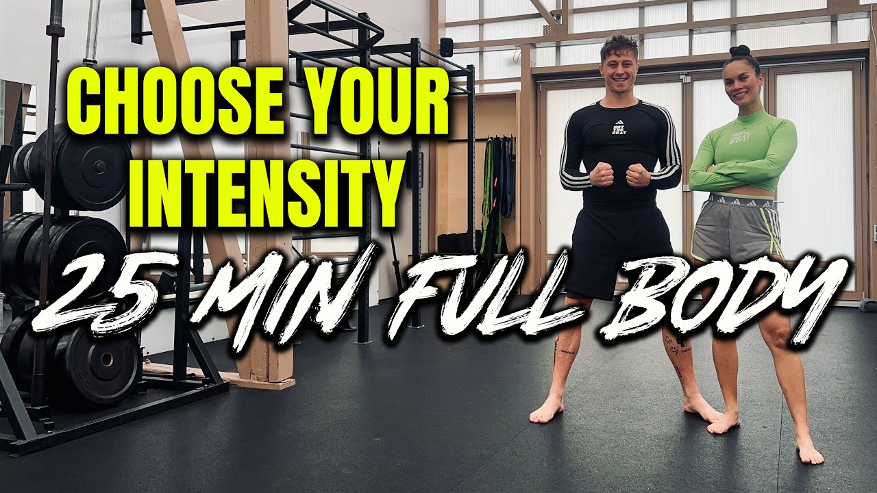 25-Min Full Body Burn Workout To The Beat &ndash; For Beginner & Advanced #2 | Follow Along I No Equipment