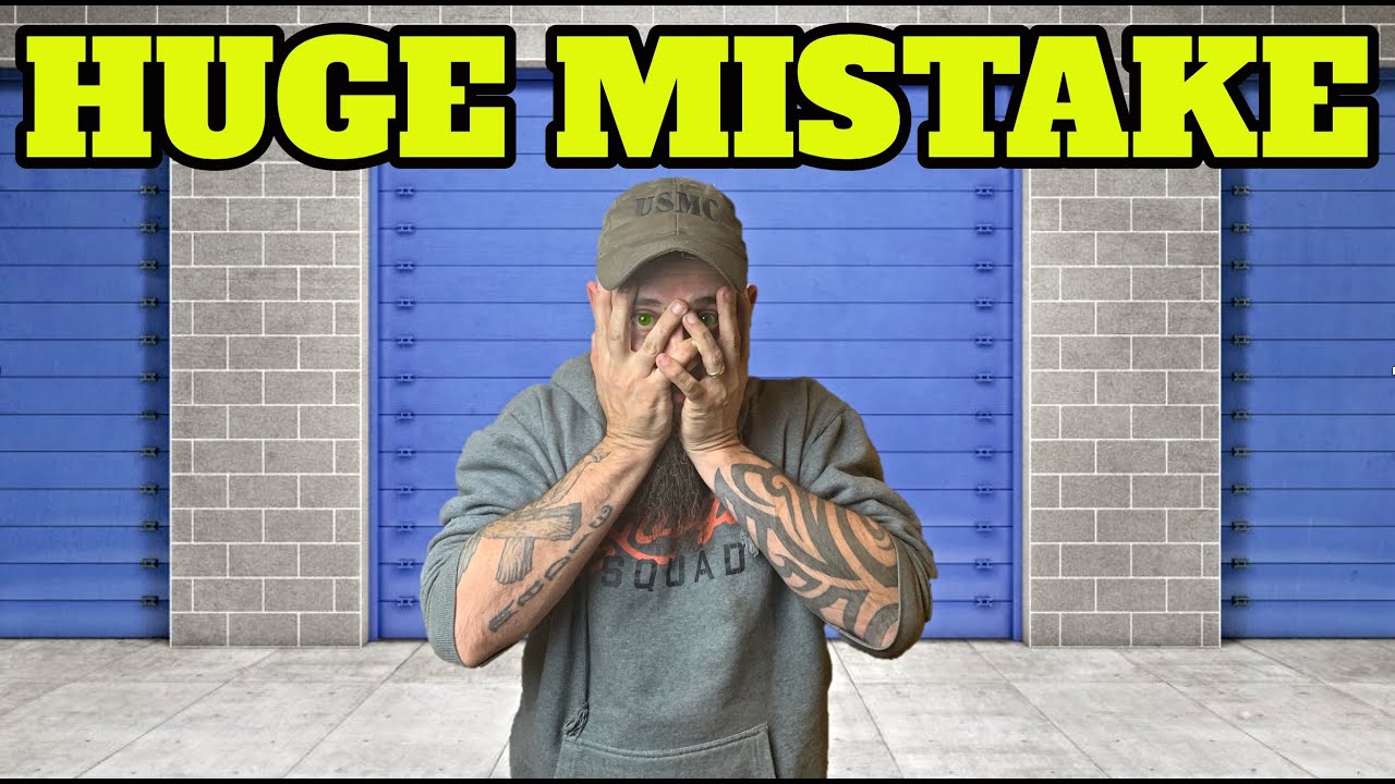 HUGE MISTAKE!!This Was My WORST Unit EVER! We Buy Abandoned Storage Units! 