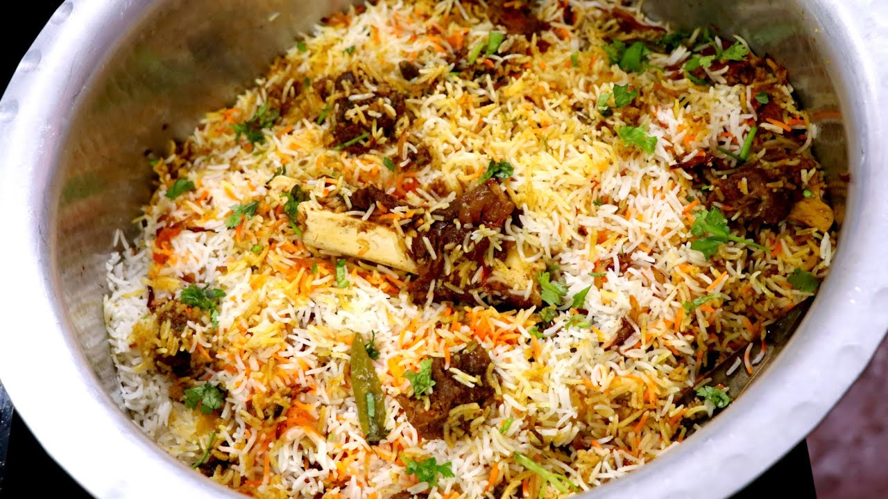 Easy & Best Mutton Biryani | Mutton Biryani | Bakra Eid Special Muslim Style Mutton Biryani Recipe
