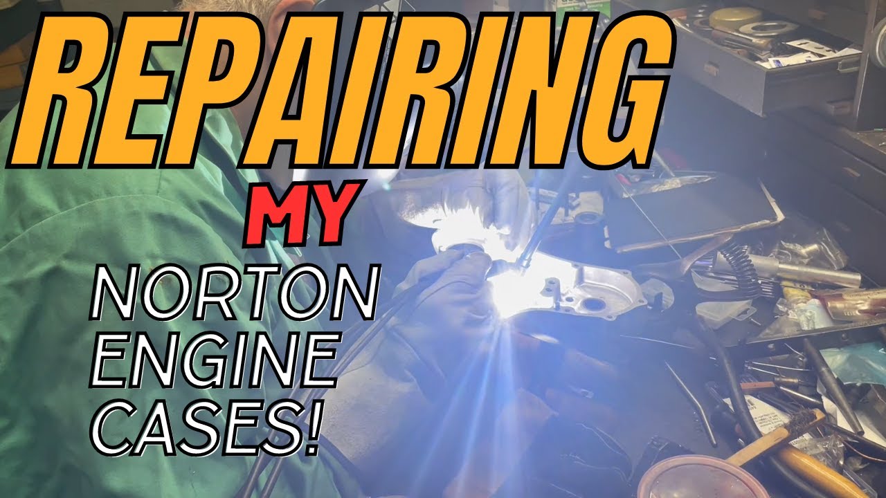 Repairing my Norton Commando Engine Case