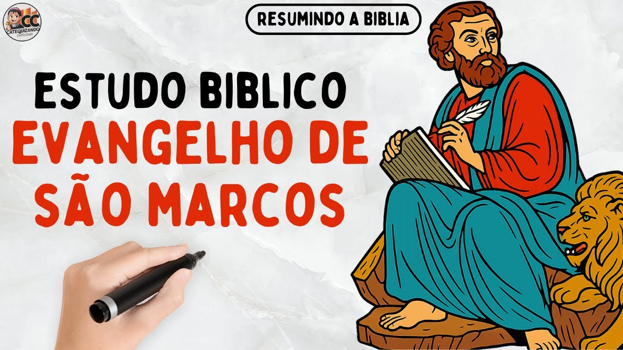 O Evangelho De S&atilde;o Marcos Explicado Para Cat&oacute;licos: Estudo Completo em 10 Minutos!