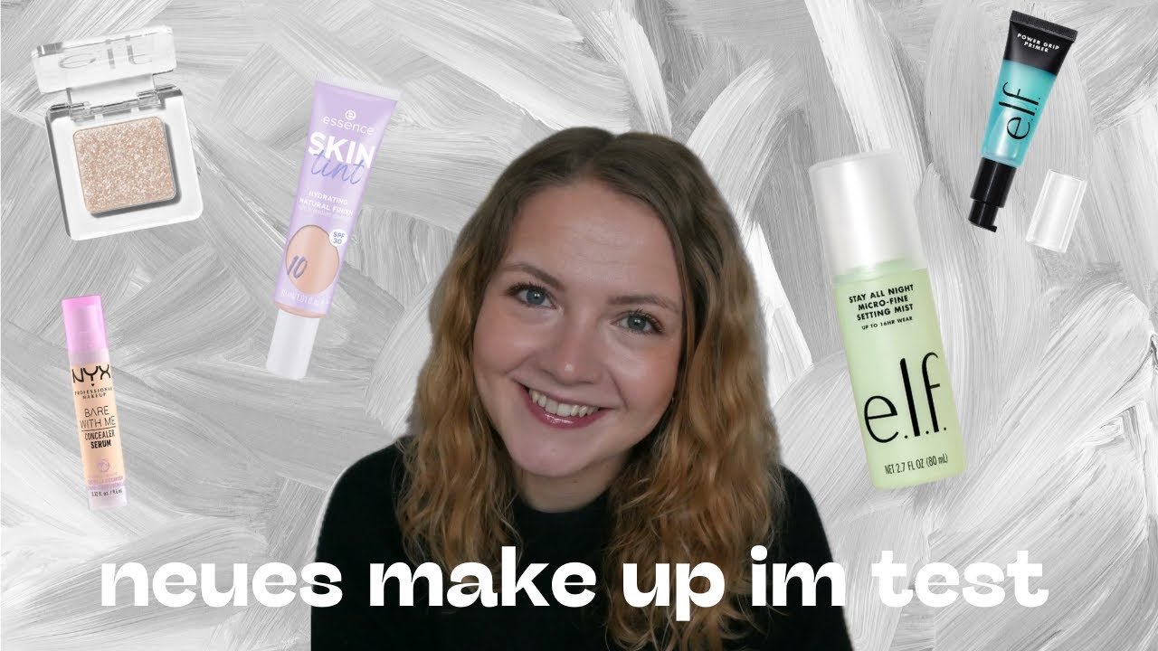 NEUES DROGERIE MAKE UP IM TEST!💄 Was kann auf den ersten Blick überzeugen? ELF, NYX, Essence...