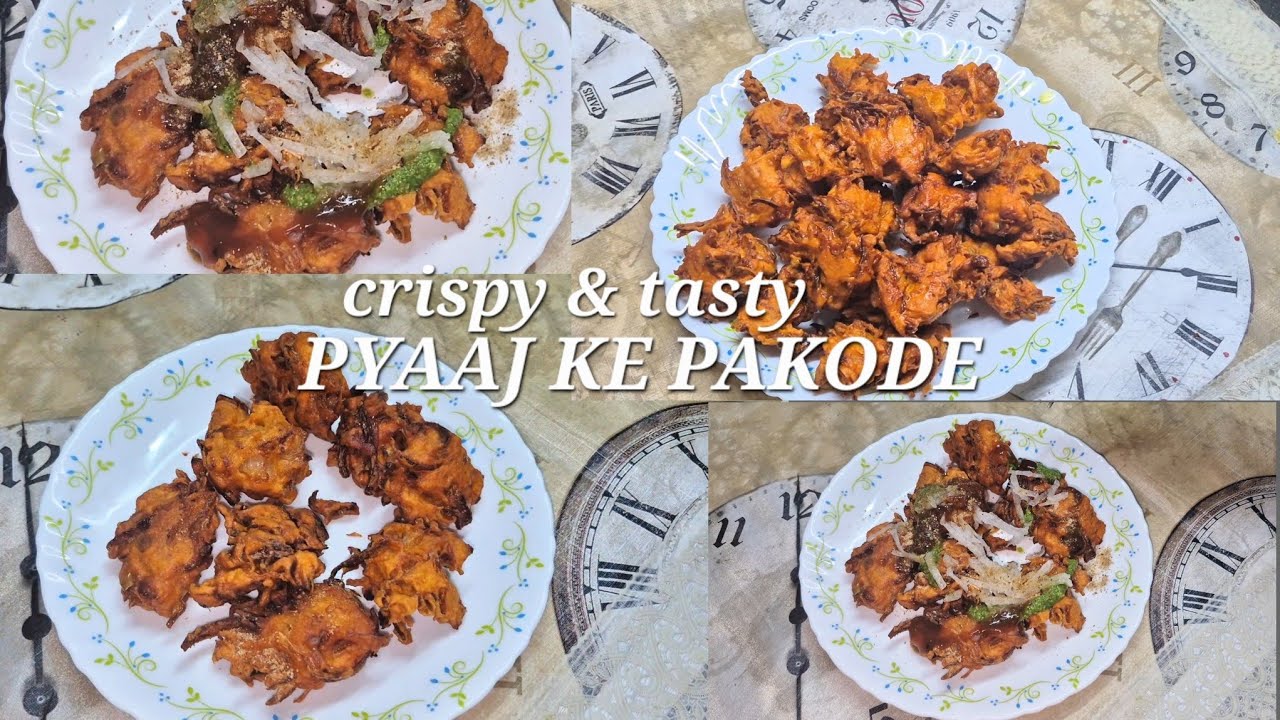 ​Best Pyaaj Pakoda Recipe || Crispy Kanda Bhaji Kurkure Pyaaz Ke Pakode || Onion Fritters Recipe 🤗🤗