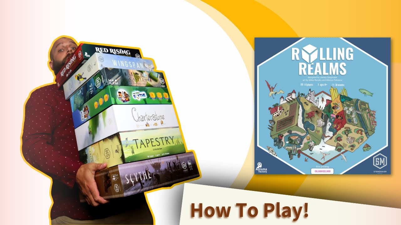 Filler Friday - How to Play Rolling Realms