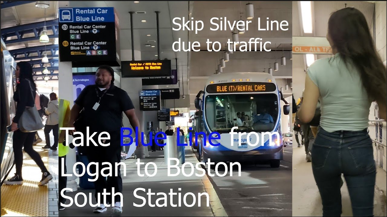 Skip Silver Line take Blue Line from Logan Terminal E international Arrivals to Boston South Station