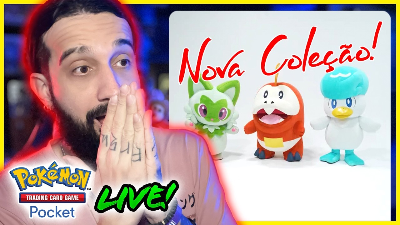 TRAILER DA NOVA COLEÇÃO no POKÉMON TCG POCKET!!!