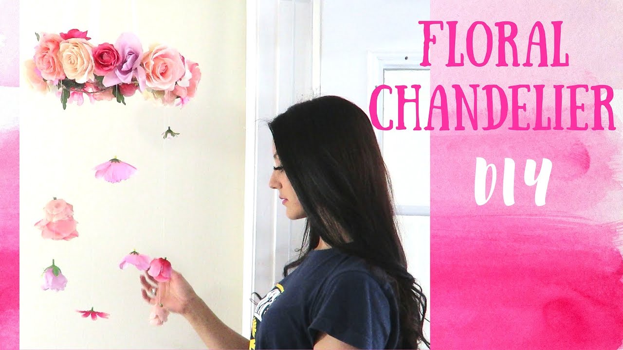 Flower Chandelier or Mobile DIY