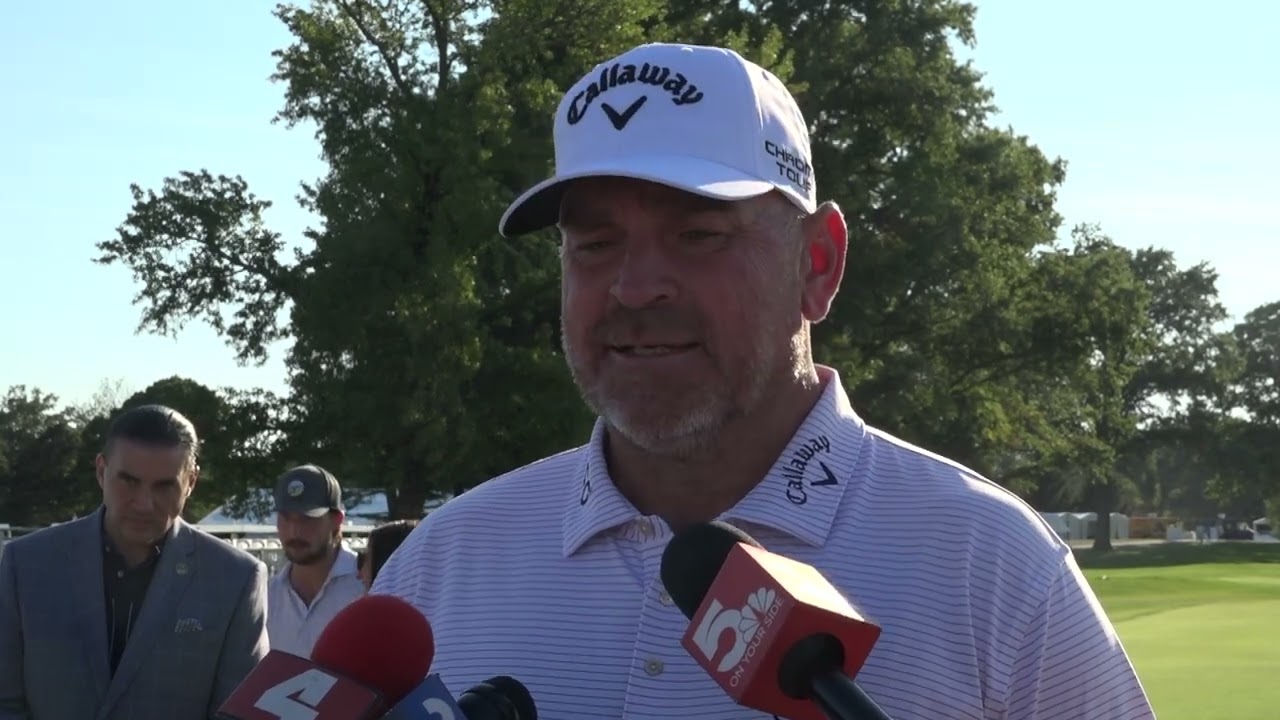 Stifel Charity Classic Thomas Bjorn Champion Interview 2025
