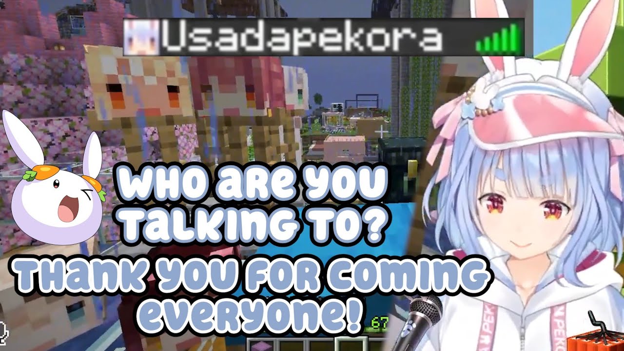 Pekora Starts Talking to Herself After Being Left Alone in the Server【Hololive Clip Eng Sub】