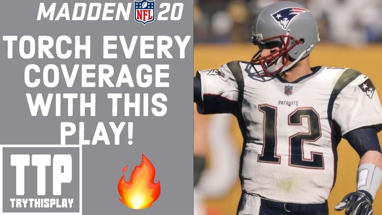 Best Madden 20 Money Play! Torch Any Coverage!