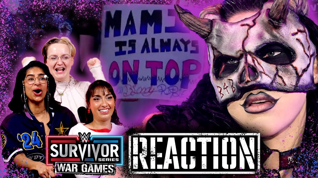 Girls (that dont watch wrestling) watch WWE Womens' WAR GAMES 2024 Match | Normies WOMEN Reaction!